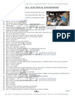 PT PowerPack 2013 Support Material - Interview Questions On Electronics, Electrical Engineering