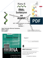 RNA Izolasyonu