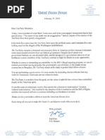 Letter From Sen. Cruz to Tea Party Members