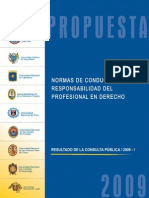0.1.PUCP Normas de Conducta Del Abogado 2009 v37