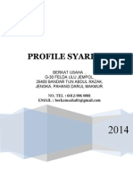 Berkat Usaha Profile 2014