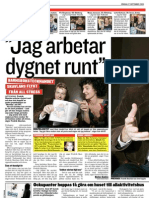 GT: Skavlan: "Jag Arbetar Dygnet Runt"