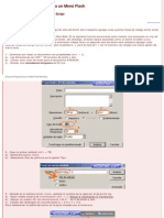 Macromedia Flash (ActionScript 2.0) Menú para sitio web