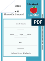 2do Grado - Bloque 2 - Matemáticas