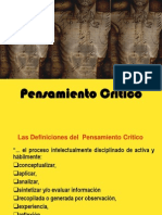 Definicion de Pensa - Crit