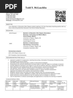 Todd McLauchlin Business Educator