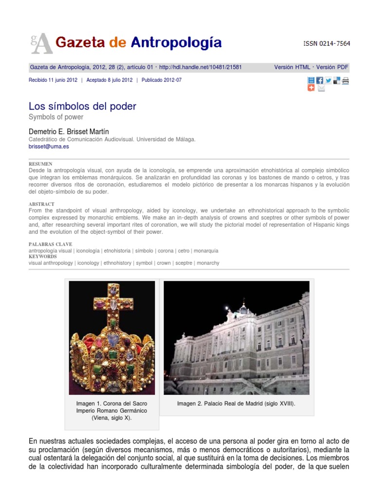 Simbolos Del Poder | PDF