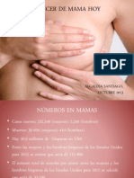Cancer de Mamas Hoy Octubre 2013