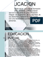 Educacion Inicial