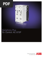  Symphony Plus s Control Ac870p