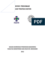 Pedoman Profesi Dokter 2012 PDF