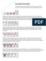 Clasificación de las manos de poker