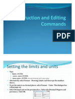 AUTOCAD 3 Construction and Editing Commands