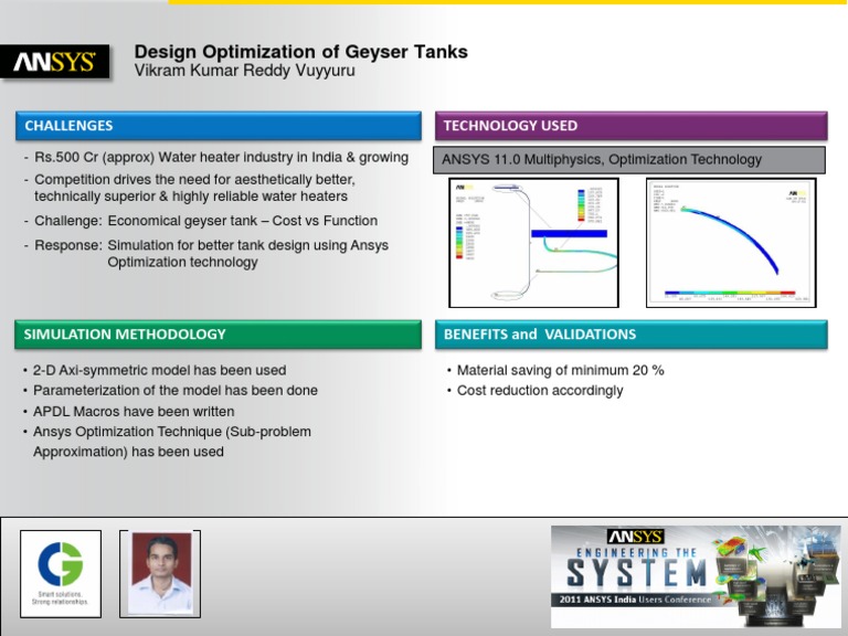 Geyser Tank Design Optimization | PDF | Business | Technology & Engineering