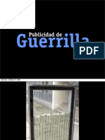 Guerrilla: Publicidad de