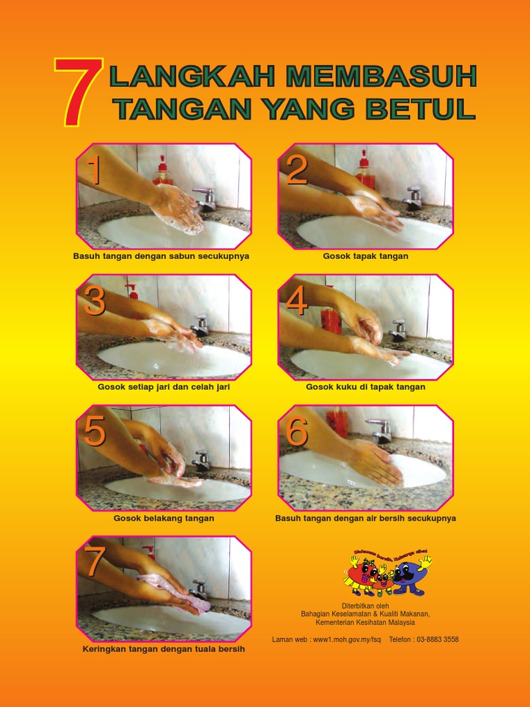 7 Langkah Basuh Tangan Pdf