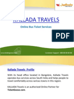 Kallada Travels Online Bus Booking - TicketGoose