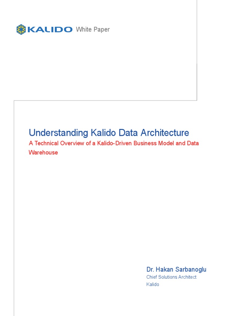 Understanding Kalido Data Architecture | PDF | Conceptual Model | Data ...