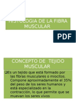 Histologia de La Fibra Muscular