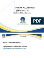 EKMA 4115-Pengantar Akuntansi-Modul2-Siklus Akuntansi