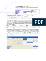 Analysis of Categorical Data