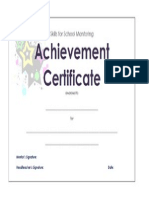 Final Certificate