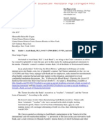 Arab Bank Letter To The Court in Response To The Pando Expose, Follow The Blood Money