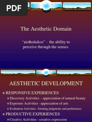 The Aesthetic Domain