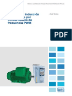 WEG Motores de Induccion Alimentados Por Convertidores de Velocidad Pwm 029 Articulo Tecnico Espanol