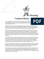 Hearing Conservation