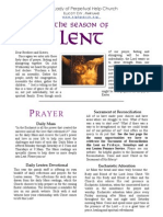 Our Lady of Perpetual Help Catholic Church Lenten Activities Booklet 2014