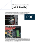 Replace Video Capacitors Sega Game Gear Guide