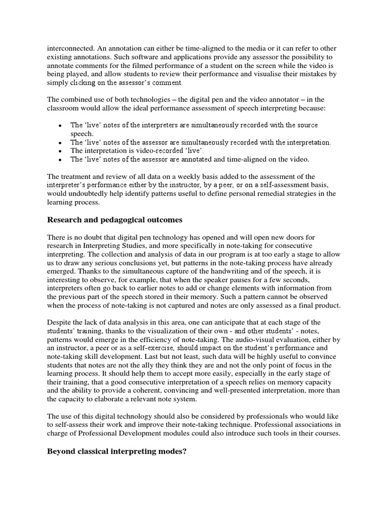 Interpreting Training Ref1 | PDF | Language Interpretation | Data