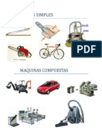 5 Maquinas Simples 5 Maquinas Compuestas