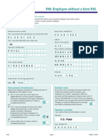 p46 Tax Form