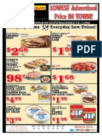 Everyday Items Everyday Low Prices!: LOWEST Advertised Price IN TOWN!