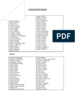 Collective Nouns Guide