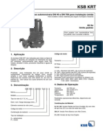 Manual técnico KSB KRT bombas submersíveis