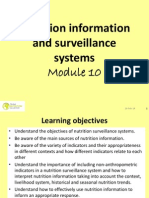 Nutrition Information and Surveillance Systems