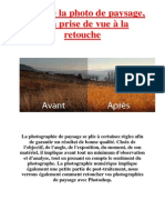 Bases de La Photo de Paysage PDF