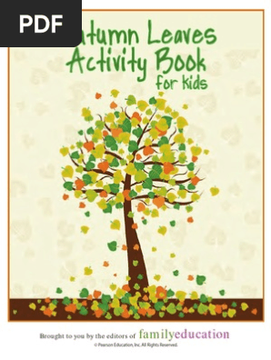 Autumn Leaves Activity Booklet