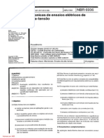 NBR 6936 - Técnicas de Ensaios Elétricos de Alta Tensão1