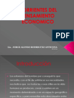 ALONSO - Corrientes del  Pensamiento Económico