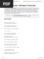 Monsters Inc. Full Script Transcript | PDF | Leisure