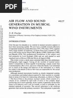 Air Flow and Sound Generation in Musical Wind Instruments