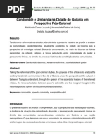 Candomblé e umbanda na cidade de goiania na perspectiva pós-colononial - Natália do Carmo Louzada