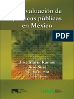 INAP. La Evaluación de Políticas Públicas en México