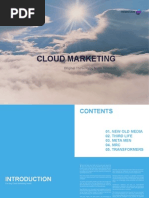 Cloud Marketing: Original Thinking by Norm Johnston