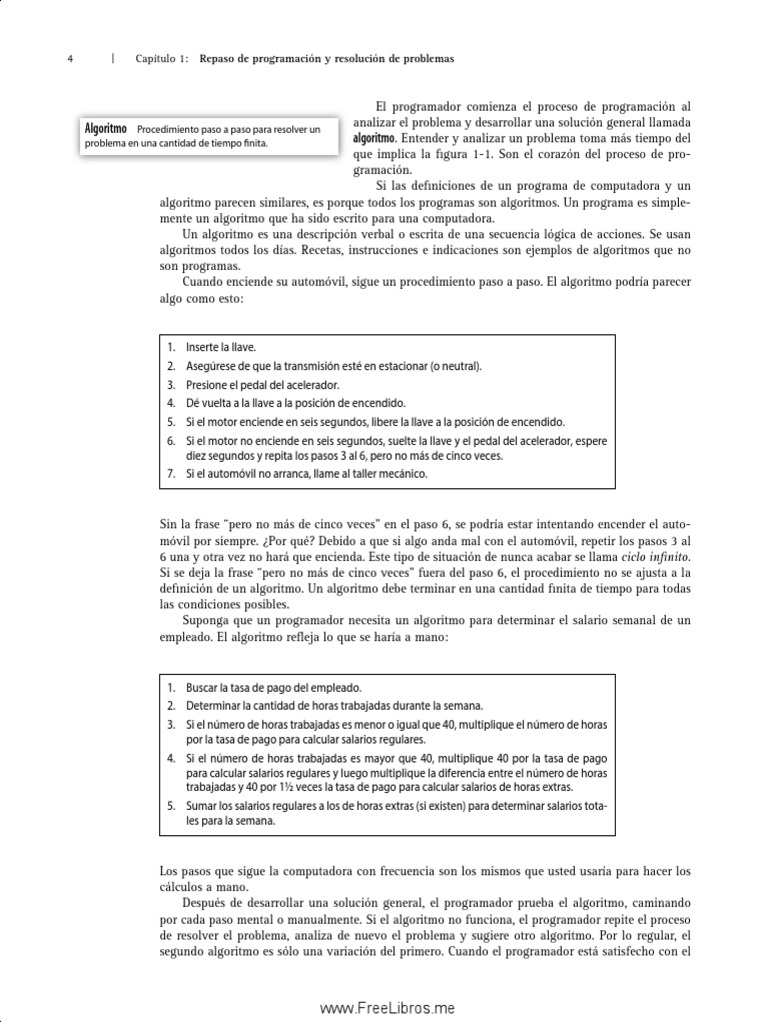 Programación y Resolución de Problemas Con C++ 32 | PDF | Algoritmos ...