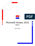 Access 2010 Basics
